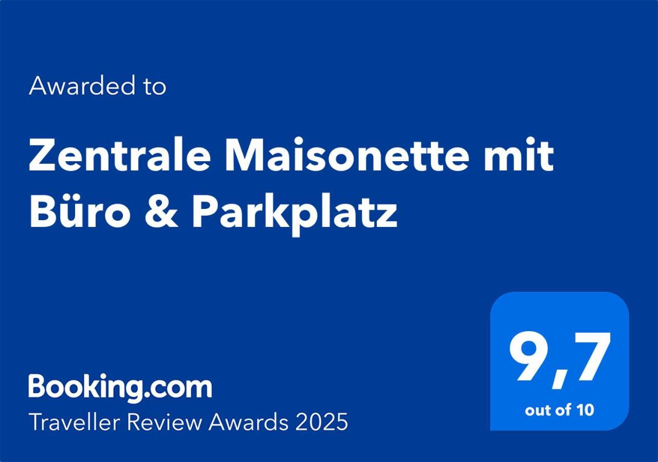 גריסהיים Zentrale Maisonette Mit Buero & Parkplatz מראה חיצוני תמונה